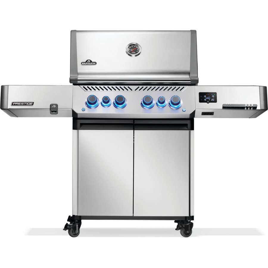 Gril connecté Prestige 500 en acier inoxydable Gril connecté Prestige 500 en acier inoxydable